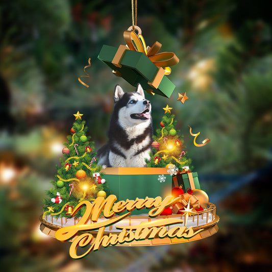 Siberian Husky-Christmas Gifts&Dogs Hanging Ornament - Best gifts your whole family