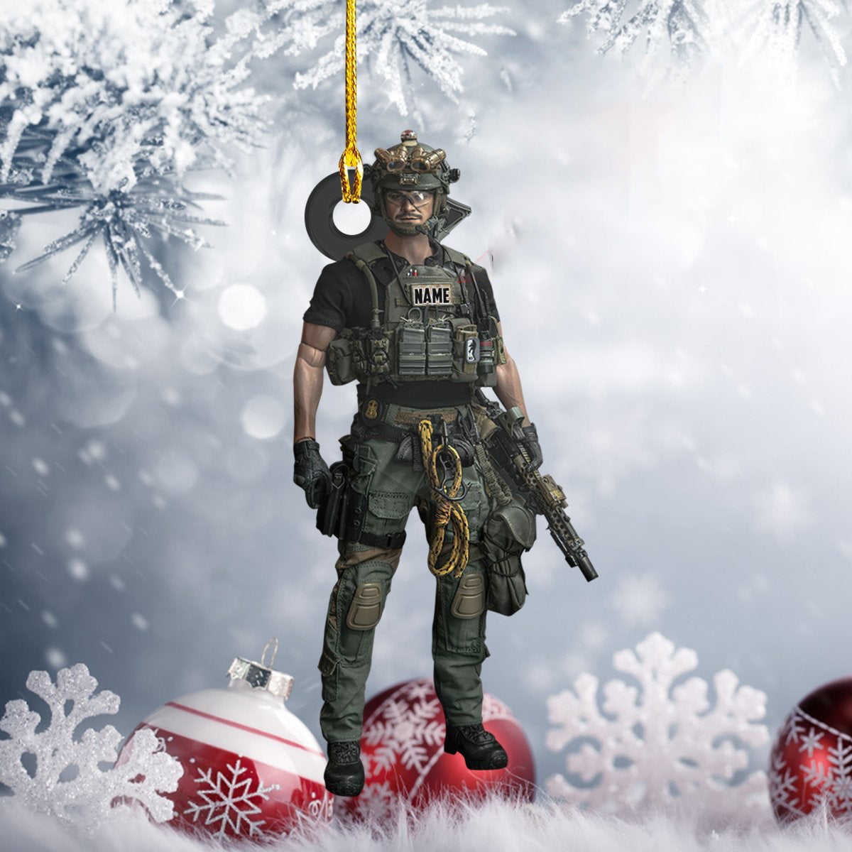 Solider Car Ornament Solider Gift - Best gifts your whole family