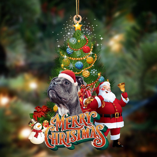 Staffordshire Bull Terrier2-Christmas Tree&Dog Hanging Ornament - Best gifts your whole family