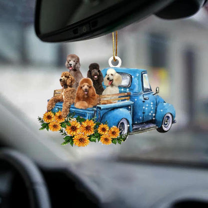 Standard Poodle -Take The Trip Classic- Two Sided Ornament - Best gifts your whole family
