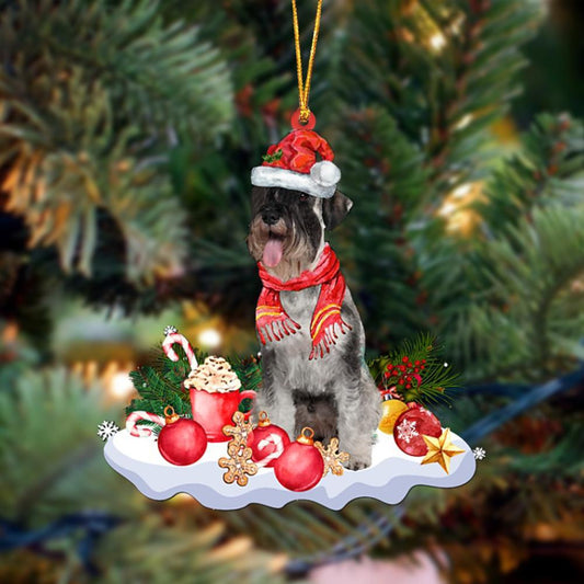Standard Schnauzer-Better Christmas Hanging Ornament - Best gifts your whole family