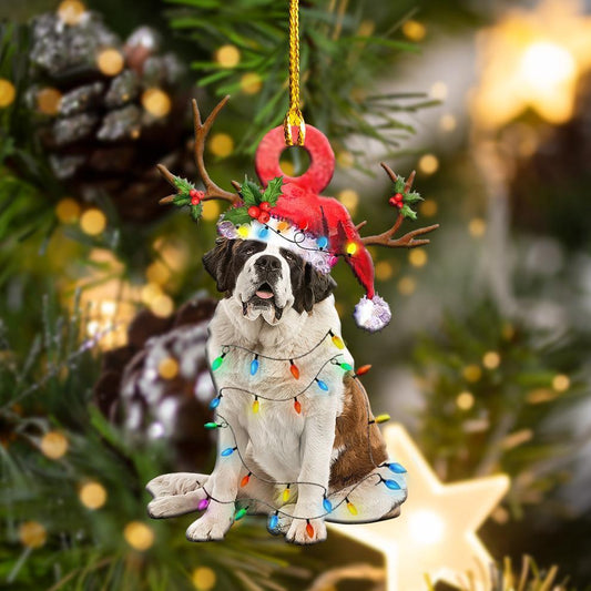 ST.Bernard Christmas Shape Ornamentp - Best gifts your whole family