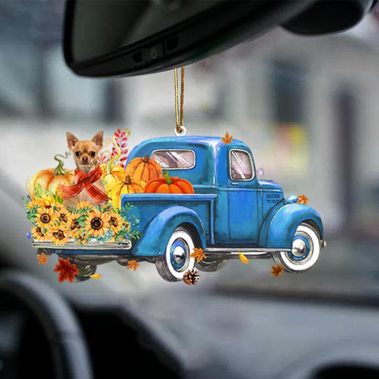 Tan Chihuahua 1-Little Pumpkin-Two Sided Ornament - Best gifts your whole family