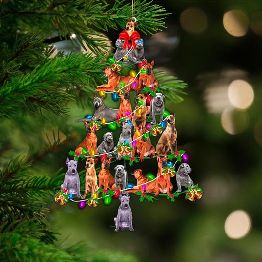 Thai Ridgeback-Christmas Tree Lights-Two Sided Ornament - Best gifts your whole family
