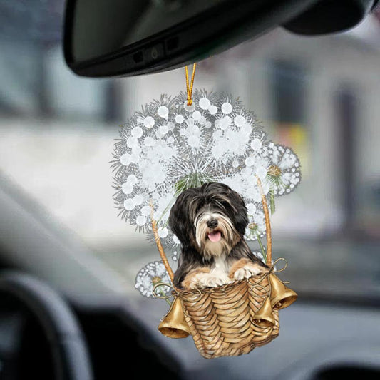 Tibetan Terrier-Dandelion-Two Sided Ornament - Best gifts your whole family