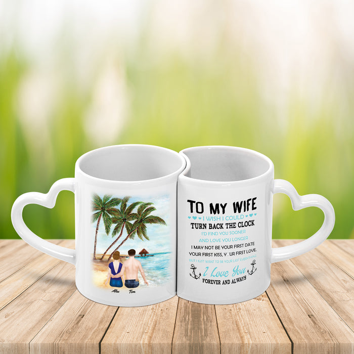 I Just Want To Be Your Last Everything, Couple Mug For Valentine's Day Gift, Best Gift For Couple Love