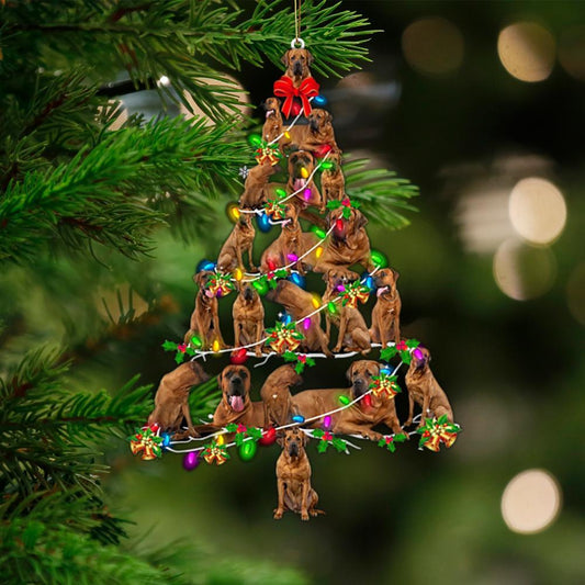 Tosa-Christmas Tree Lights-Two Sided Ornament - Best gifts your whole family