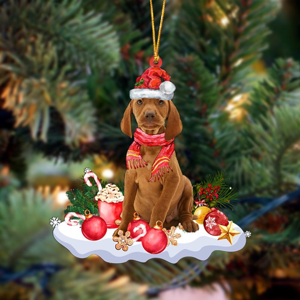 Vizsla-Better Christmas Hanging Ornament - Best gifts your whole family
