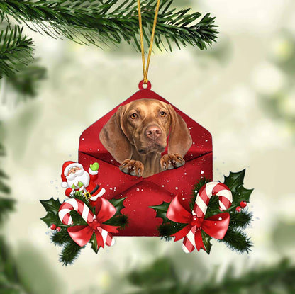 Vizsla Christmas Letter Ornament Dog Christmas Decoration - Best gifts your whole family
