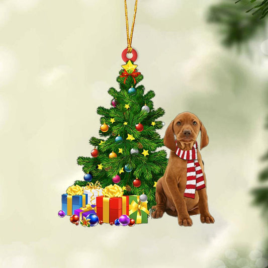 Vizsla-Christmas Star Hanging Ornament - Best gifts your whole family