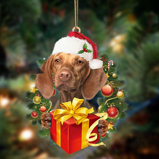 Vizsla-Dogs Give Gifts Hanging Ornament - Best gifts your whole family