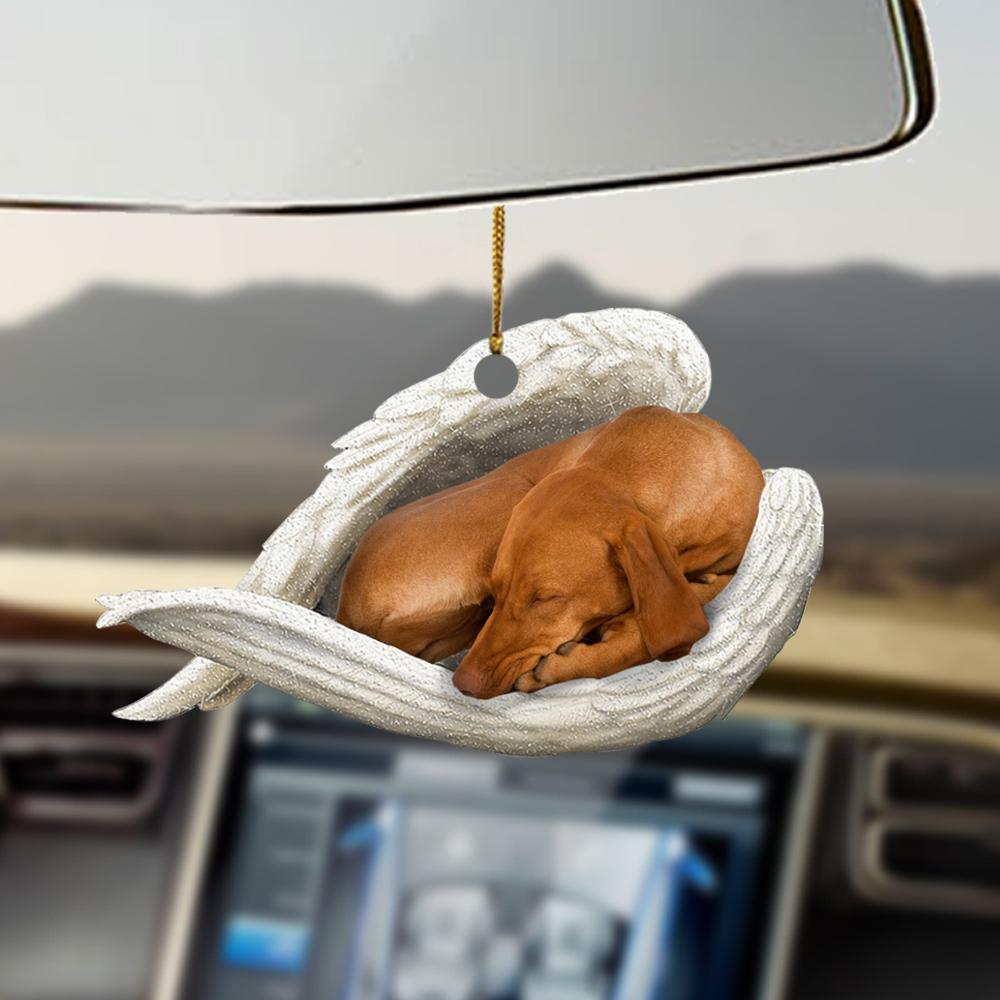 Vizsla Sleeping Angel Vizsla Lovers Dog Moms Ornament - Best gifts your whole family