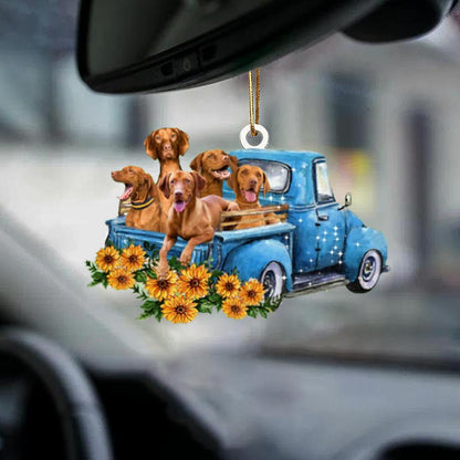 Vizsla -Take The Trip Classic- Two Sided Ornament - Best gifts your whole family