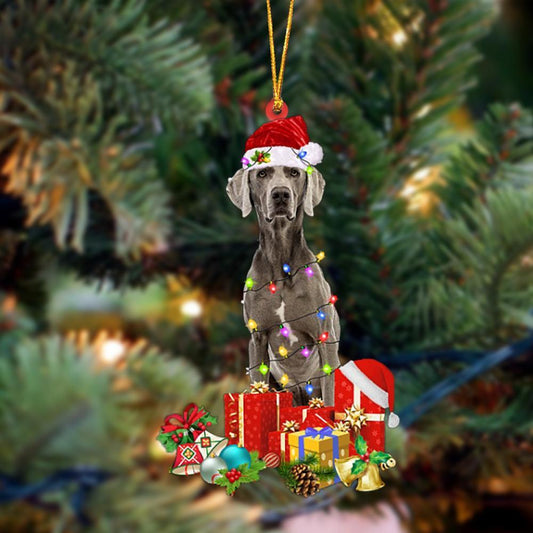 Weimaraner 1-Dog Be Christmas Tree Hanging Ornament - Best gifts your whole family