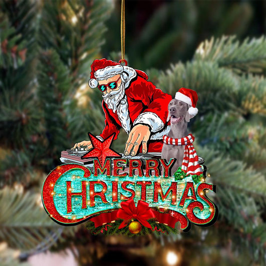 Weimaraner-Christmas Rock Two Sided Ornament - Best gifts your whole family
