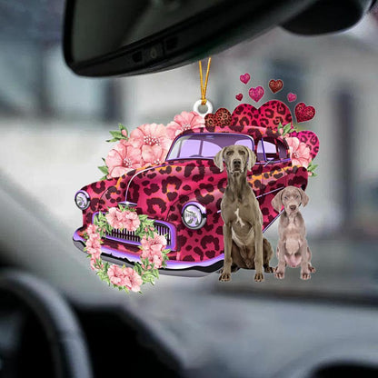 Weimaraner-Make My Life-Two Sided Ornament - Best gifts your whole family