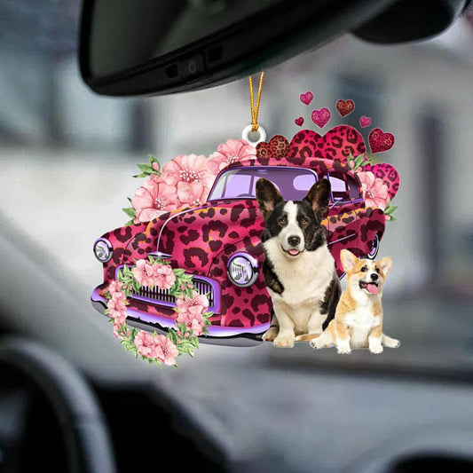 Welsh Corgi-Make My Life-Two Sided Ornament - Best gifts your whole family