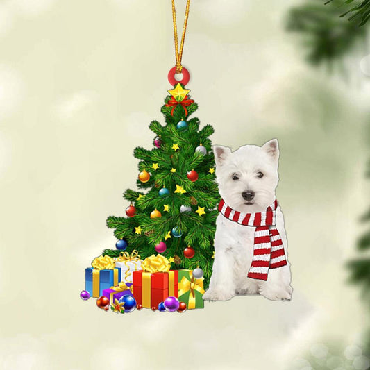 West Highland White Terrier-Christmas Star Hanging Ornament - Best gifts your whole family
