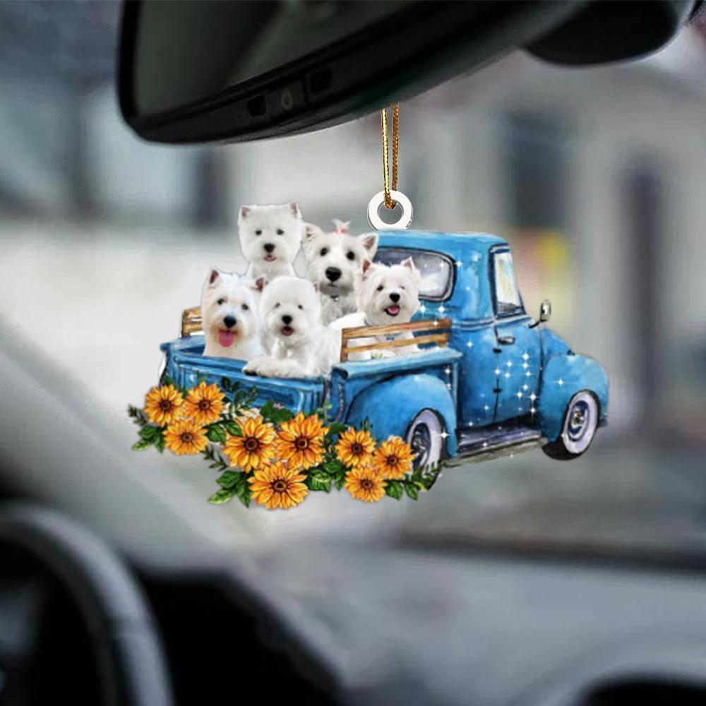 Westie -Take The Trip Classic- Two Sided Ornamente - Best gifts your whole family