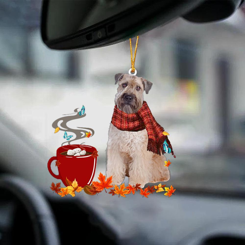 Wheaten Terrier-Fall Chocolate-Two Sided Ornament - Best gifts your whole family