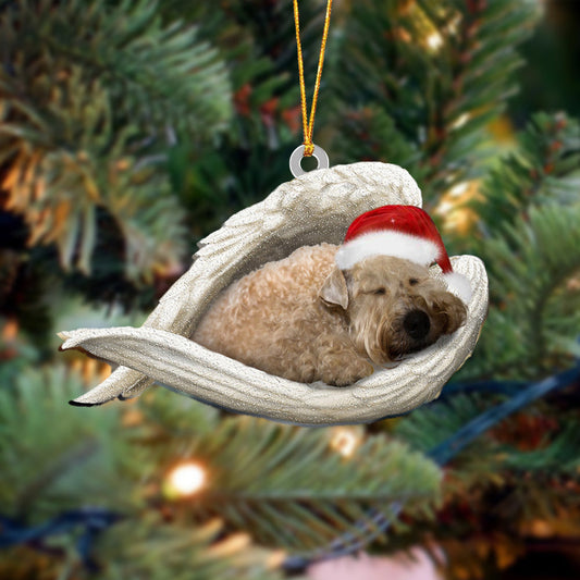 Wheaten Terrier Sleeping Angel Christmas Ornament Godmerc - Best gifts your whole family