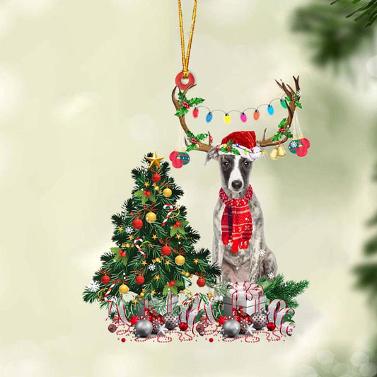 Whippet-Christmas Tree Gift Hanging Ornament - Best gifts your whole family