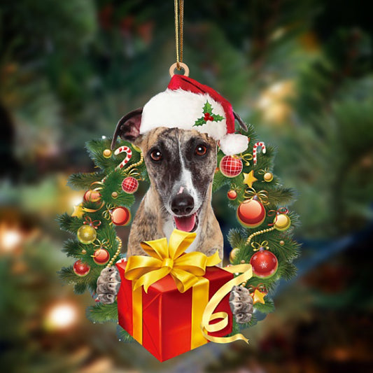 Whippet-Dogs Give Gifts Hanging Ornament - Best gifts your whole family
