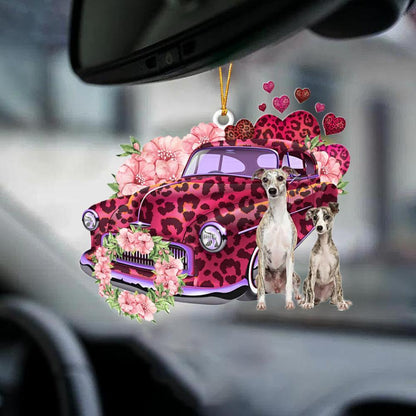 Whippet-Make My Life-Two Sided Ornaments - Best gifts your whole family