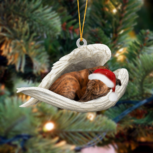 Whippet Sleeping Angel Christmas Ornament Godmerc - Best gifts your whole family
