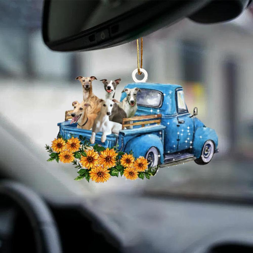 Whippet -Take The Trip Classic- Two Sided Ornament - Best gifts your whole family