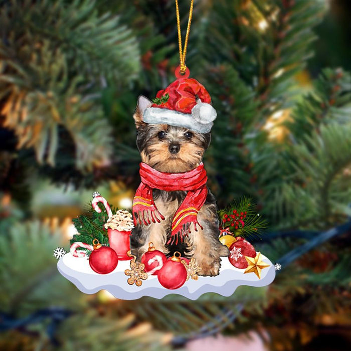 Yorkshire Terrier-Better Christmas Hanging Ornament - Best gifts your whole family