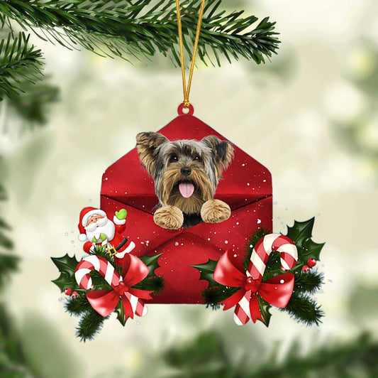 Yorkshire Terrier Christmas Letter Ornament Dog Christmas Decoration - Best gifts your whole family